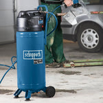 Compresor de aire vertical Scheppach HC51V | Depósito de 50 L, 10 bar