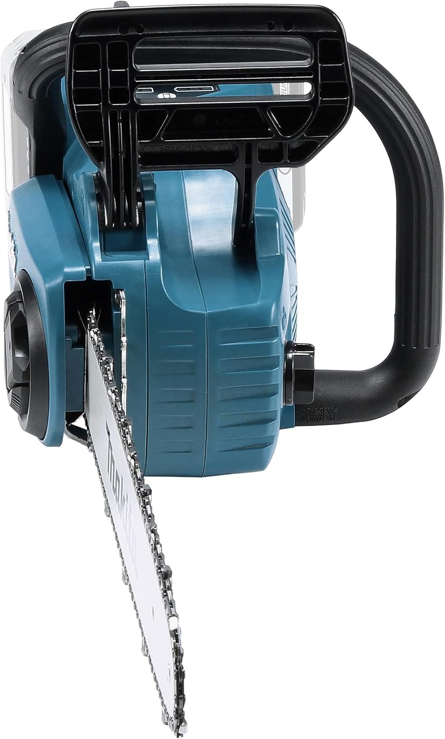 Motosierra a batería Makita DUC353, longitud de espada de 350 mm, funcionamiento a batería