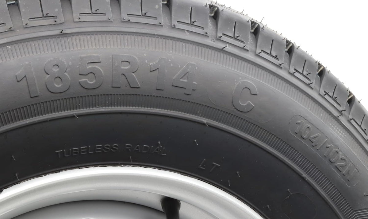 Rueda completa 185R14C 112 x 5 900 kg 14 185/14 R 14 C