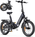 Bicicleta eléctrica ENGWE con APP e IoT, batería de 48V 15Ah con autonomía de hasta 160 km, sensor de par y frenos hidráulicos, neumáticos de 20 * 3.0, carga en 2 horas