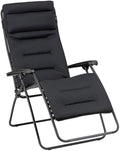 Lafuma MOBILIER - Gepolsterter Relaxsessel Zero Gravity RSX Clip XL - Klappbarer Liegestuhl für Garten und Innenbereich - Strapazierfähiges AirComfort®-Gewebe - Mehrpositionenliege XL, Komfortabel