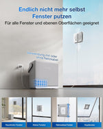 Robot limpiacristales ECOVACS WINBOT W2S Omni con estación multifunción, limpieza inteligente hasta los bordes con TruEdge™, carga durante el funcionamiento, TRES boquillas de agua, protección de 12 niveles