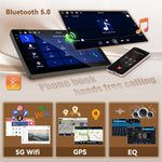 Autorradio Hikity Android 15 4+64 GB con pantalla táctil Incell de 9 pulgadas para Peugeot 207 2006-2010, radio de coche con Apple CarPlay y Android Auto inalámbricos, BT/WiFi/FM/RDS + cámara de visión trasera + micrófono