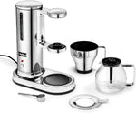 aarke Filterkaffeemaschine – Elektrische Kaffeemaschine, Glaskaraffe, Warmhaltefunktion, 10-Tassen-Kapazität, 250 ml -1.25L, Modernes Design, Kaffeezubereiter für Filterkaffee, ECBC-zertifiziert.