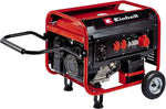 Einhell Stromerzeuger (Benzin) TC-PG 55/E5 (5500 W Maximalleistung, 5000 W max. Dauerleistung, 25 L Tank, 4-Takt-Motor, 2x 230 V, 1x 400 V, Ölmangelsicherung)