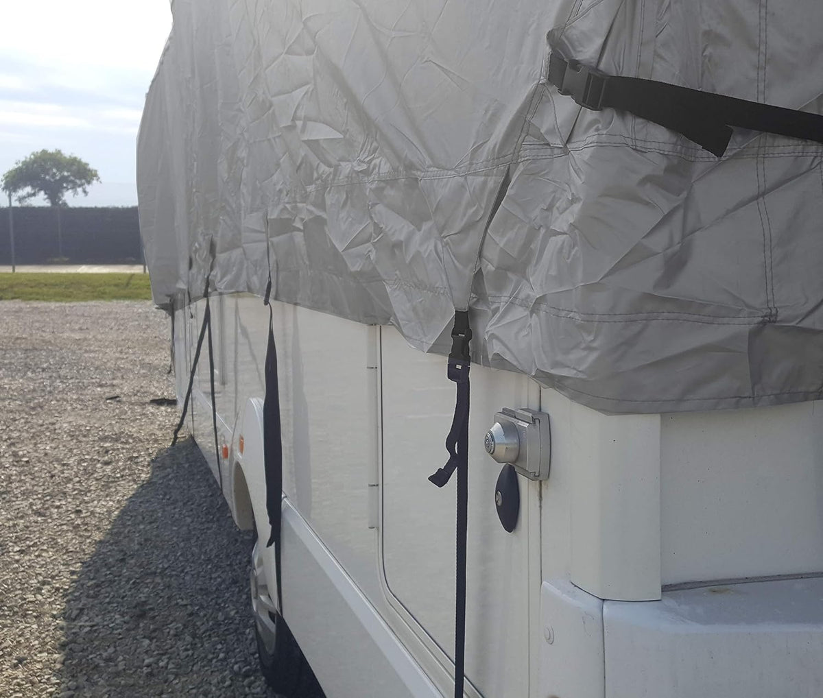 HBCOLLECTION Media Funda Cubre-Techo para Autocaravana y Furgoneta Top Cover