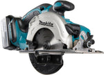 Sierra circular inalámbrica Makita 51 mm, (18 V/5  Ah, 2 baterías y cargador en Makpac), DSS501RTJ, negro, azul