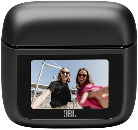 JBL Tour Pro 3, auriculares True Wireless Bluetooth con estuche de carga inteligente, 40 h de duración de batería, True Adaptive Noise Cancelling 2.0 y sonido JBL Spatial 360 con seguimiento de cabeza, negro