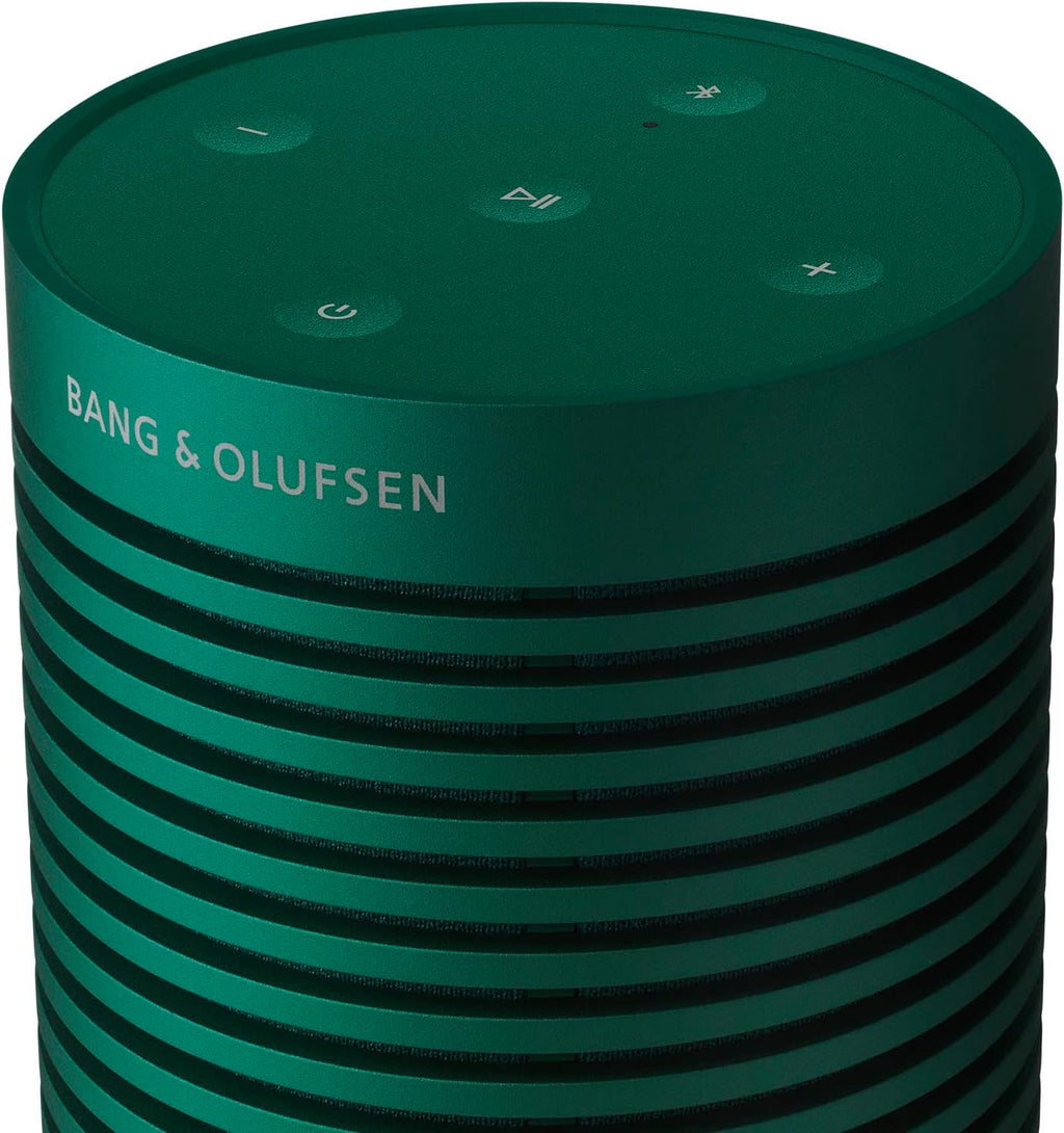 Bang & Olufsen Beosound Explore – Altavoz Bluetooth inalámbrico portátil para exteriores, hogar y viajes, 27 horas de autonomía, resistente al agua, sonido 360° + cable de carga USB-C – Negro antracita