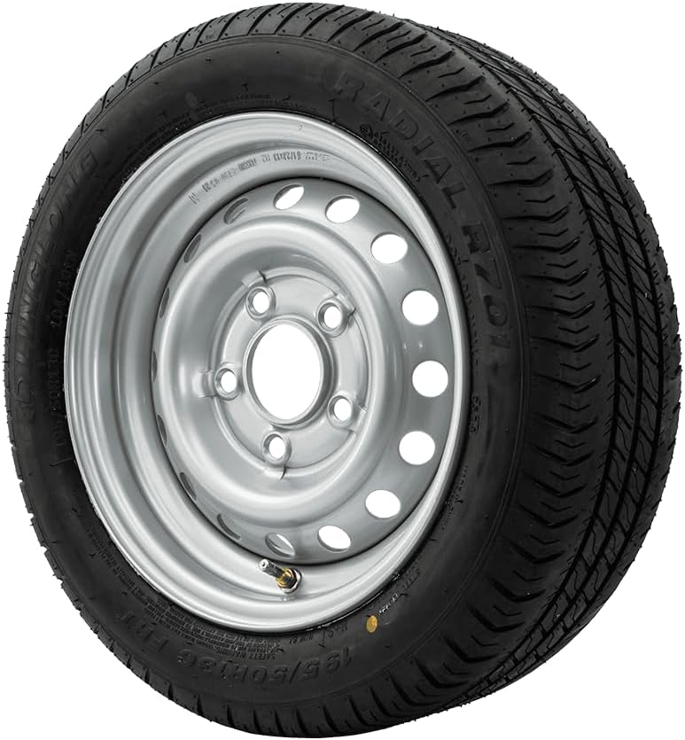 Rueda reforzada para remolque LINGLONG 195/50 R13C 104/101N UNITRAILER llanta 5.5Jx13H2 5x112 ET:30