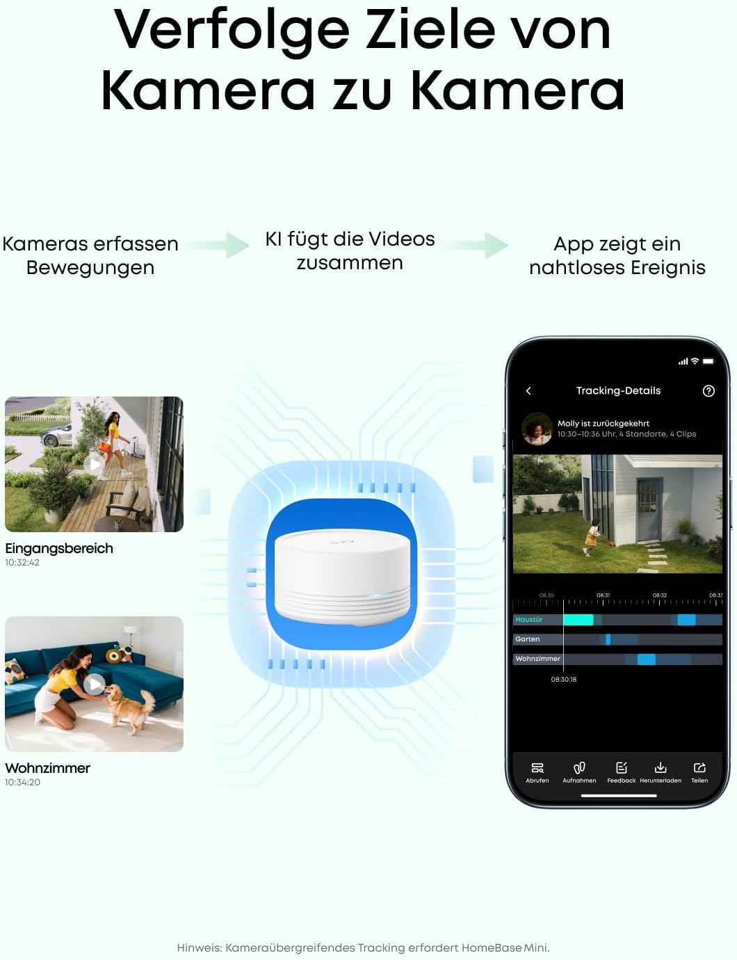 eufy Security Anker eufyCam C35 2-Kamera-Set, Überwachungskamera Außen