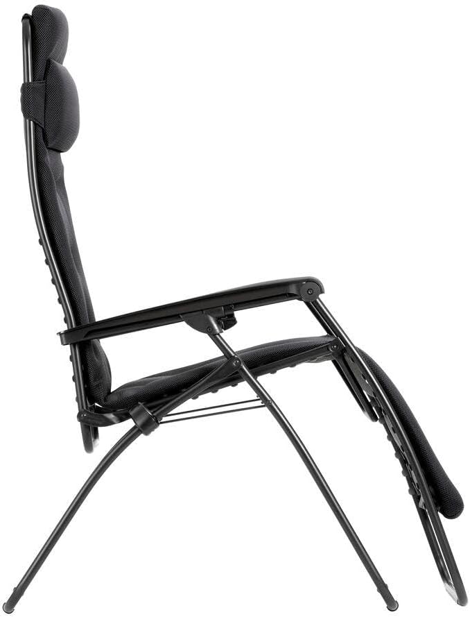 Lafuma MOBILIER - Gepolsterter Relaxsessel Zero Gravity RSX Clip XL - Klappbarer Liegestuhl für Garten und Innenbereich - Strapazierfähiges AirComfort®-Gewebe - Mehrpositionenliege XL, Komfortabel
