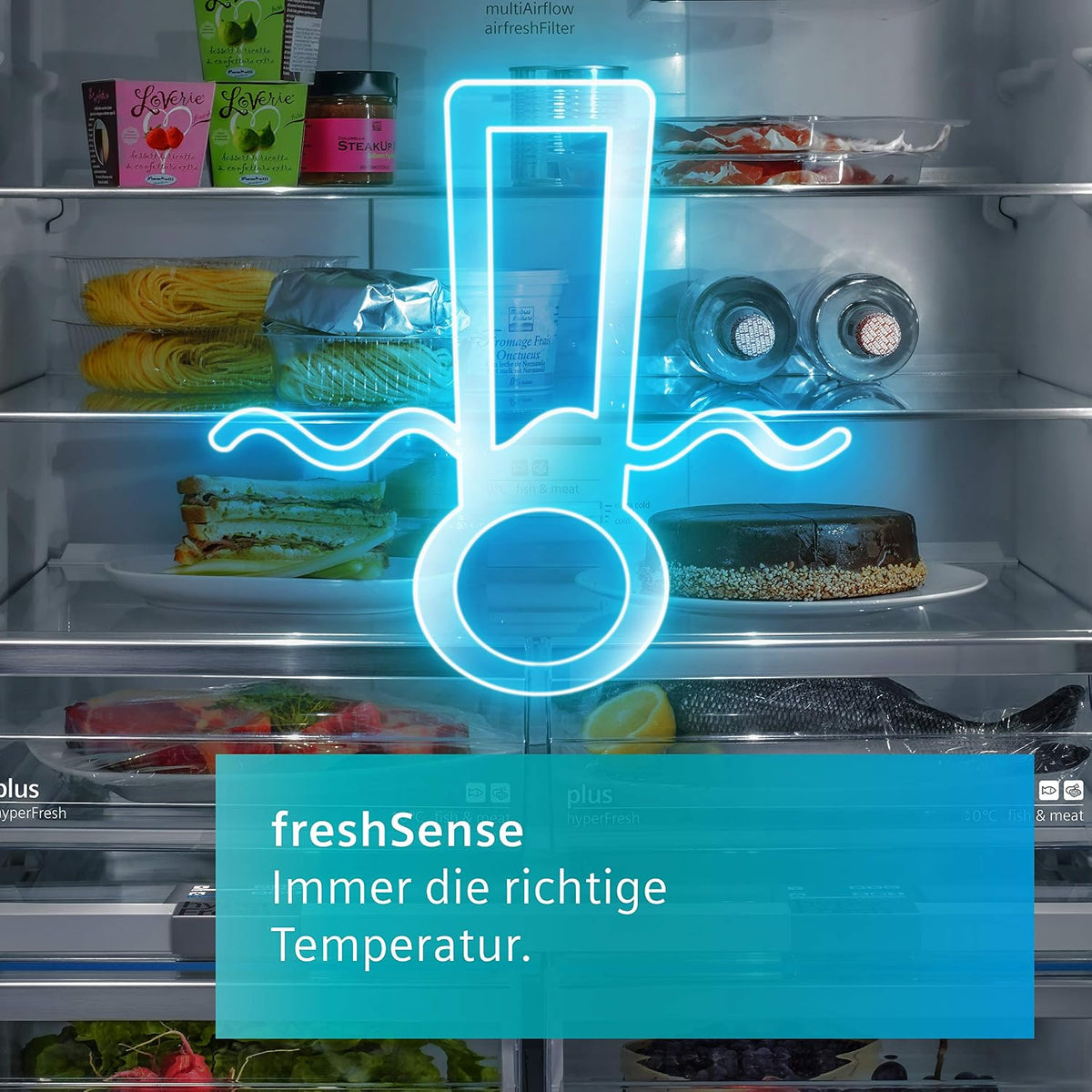 Siemens KG39NXIDR iQ300 Freistehende Kühl-Gefrier-Kombination mit Gefrierbereich, 191 kWh pro Jahr, 368 L, hyperFresh Frischesystem, noFrost, freshSense, bottleRack
