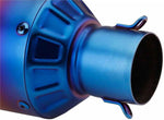 Silenciador de Escape Universal para Motocicleta de 51 mm para Kawasaki Z800 Z900 Z1000, Escape de Acero con DB Killer