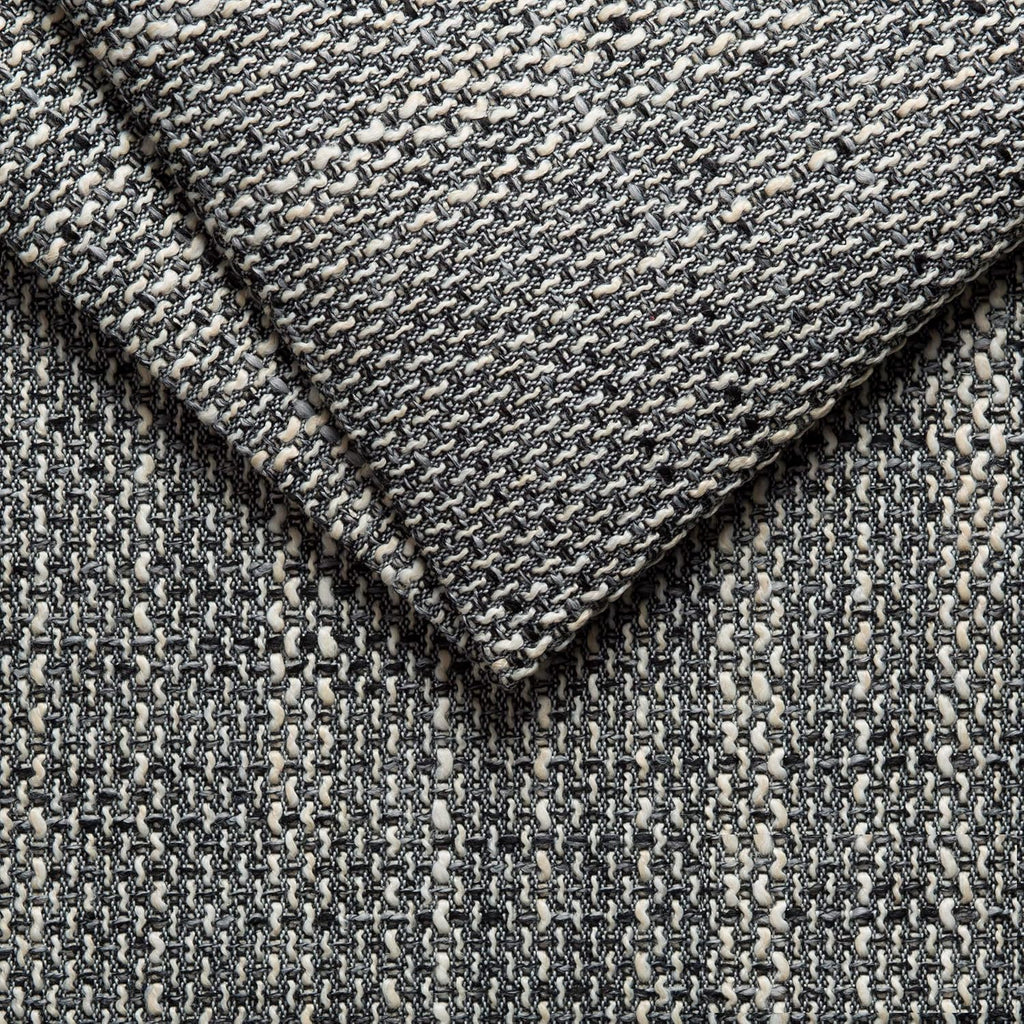 Colección DOMO. Sofá Splash, 3 plazas, sofá, conjunto de tapicería, 232 x 96 x 76 cm (ancho x fondo x alto), blanco-gris