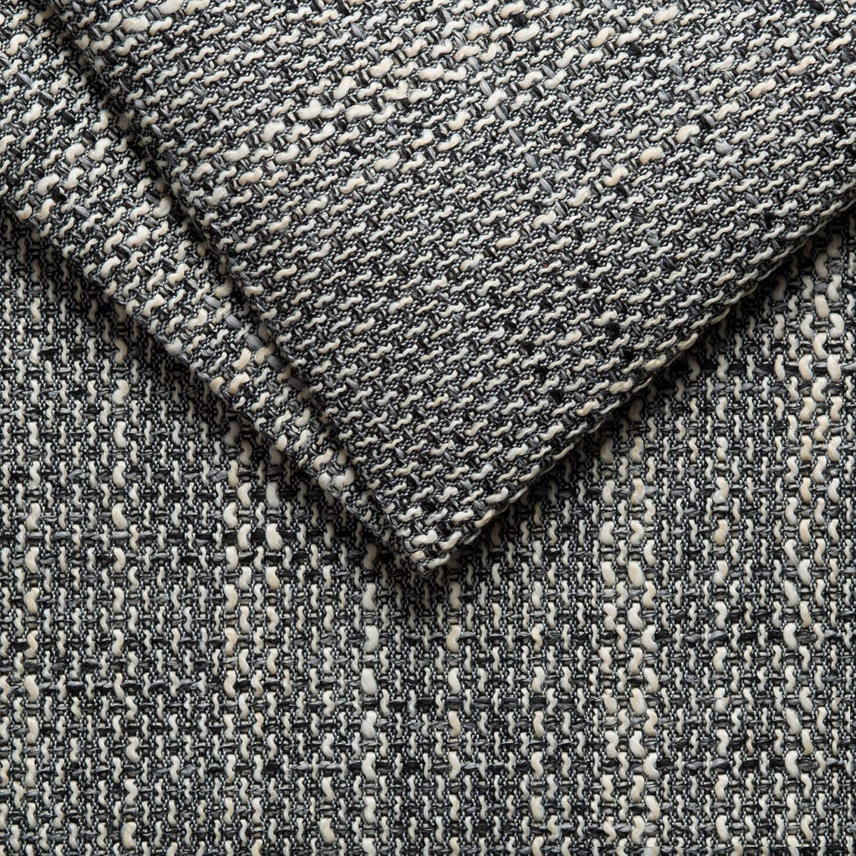 Colección DOMO. Sofá Splash, 3 plazas, sofá, conjunto de tapicería, 232 x 96 x 76 cm (ancho x fondo x alto), blanco-gris