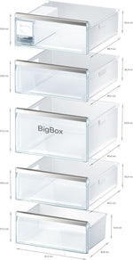 Congelador vertical independiente XXL Bosch Hausgeräte GSN54AWDV Serie 6 / A+++ / 176 x 70 cm / 188 kWh/año / blanco / 360 l / IceTwister / BigBox