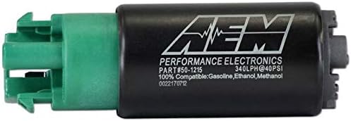 Bomba de combustible de alto flujo para tanque, compatible con E85 (320lph), modelo AEM 50-1215 de AEM