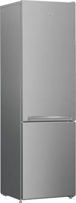 Frigorífico combinado independiente Beko RCSA300K40SN, 291 l de volumen neto, 204 l de refrigeración, 87 l de congelación, MinFrost, descongelación automática en el frigorífico, 3 cajones de congelador, color plata
