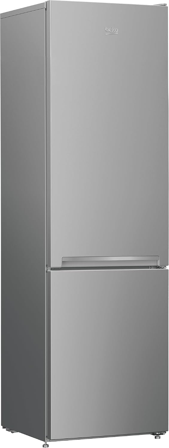 Frigorífico combinado independiente Beko RCSA300K40SN, 291 l de volumen neto, 204 l de refrigeración, 87 l de congelación, MinFrost, descongelación automática en el frigorífico, 3 cajones de congelador, color plata