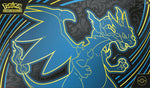 Pokémon: Colección Ultra Premium Mega Charizard X-ex de JCC Pokémon (dos cartas de promoción holográficas, 18 paquetes de mejora y accesorios premium)