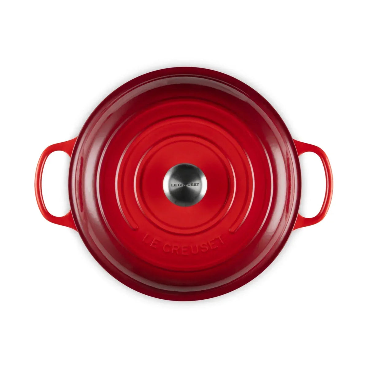 Sartén Le Creuset Signature de hierro fundido, Ø 30 cm, rojo cereza