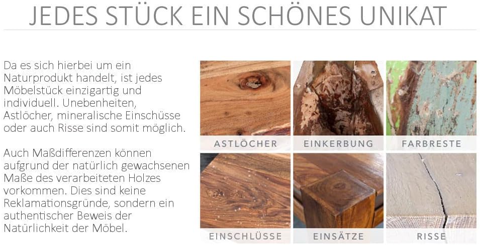 riess-ambiente.de Wetterfester Gartentisch Empire Teak 180cm Teak Massivholz Outdoor Esstisch, Massiver Esstisch für Deinen Garten