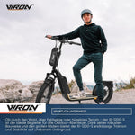Elektro Scooter mit Straßenzulassung ABE E-Scooter Elektroroller eKFV Zulassung Faltbar Roller EScooter
