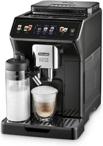 De'Longhi Eletta Explore Cold Brew ECAM450.65.G, cafetera barista con LatteCrema Hot & Cold, máquina de espresso, cafetera superautomática, extracción en frío, pantalla táctil, gris
