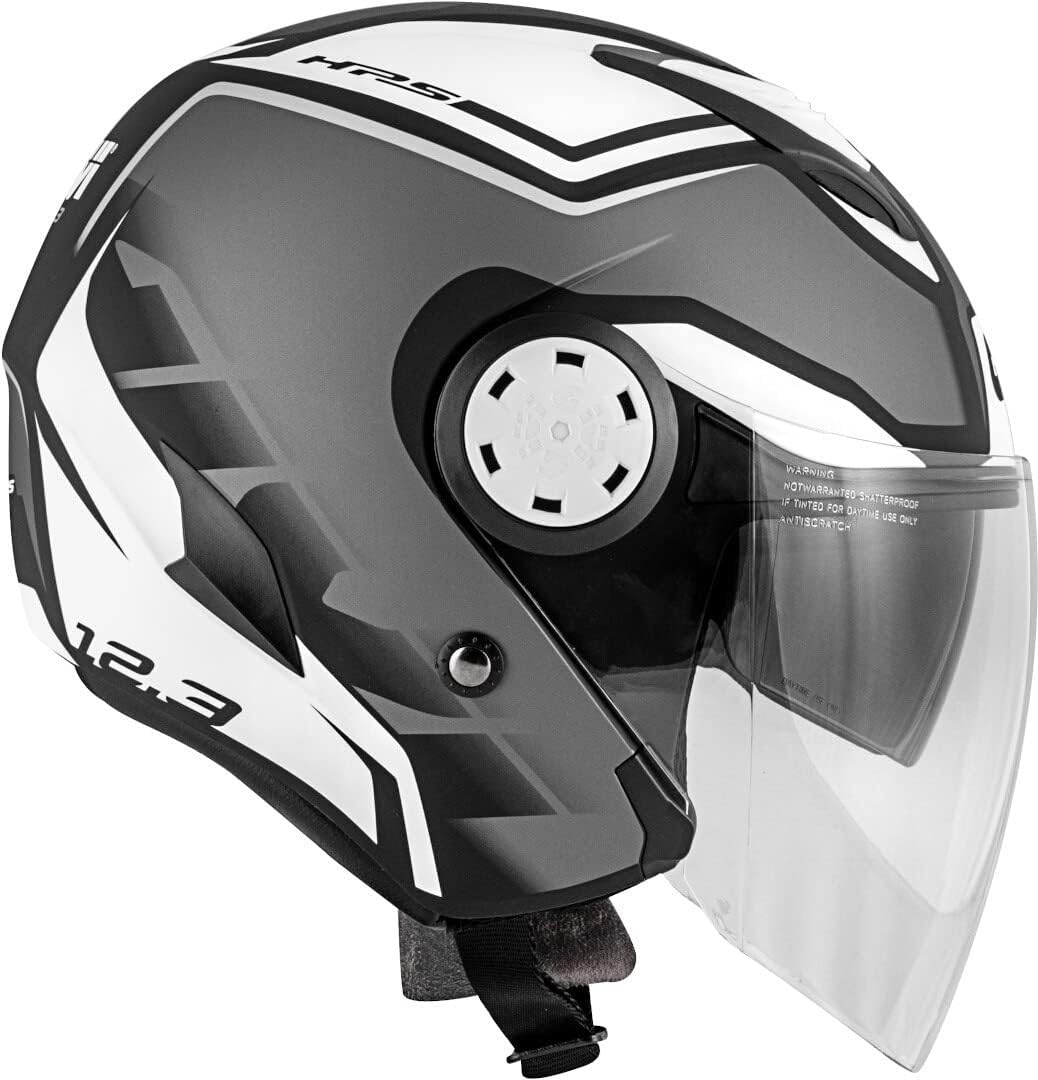 Casco Demi-Jet HPS 12.3 Stratos Graphic Shade