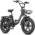 Bicicleta eléctrica ENGWE L20 Boost para adultos, batería extraíble de 48V 13Ah, autonomía de hasta 126 km, neumáticos anchos de 20x4,0, bicicleta eléctrica de 7 velocidades