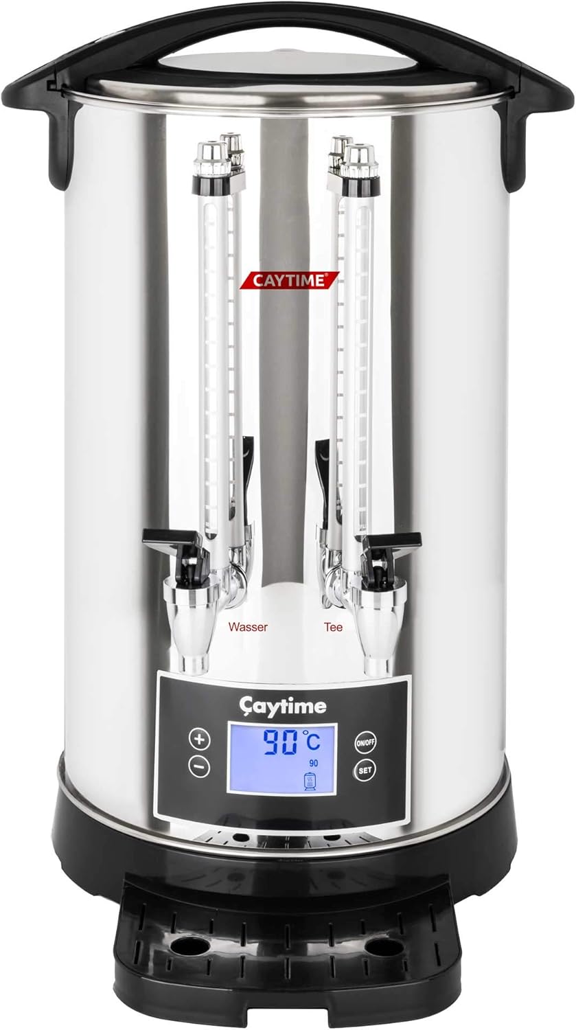 Máquina de té D20 - Tetera digital, aislada con doble pared - Samovar, Semaver 20 litros