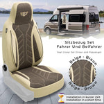 BREMER SITZBEZÜGE Fundas de Asiento para Autocaravana La Marca Ducato Jumper Boxer PLKT211