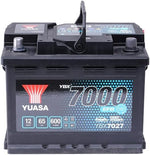 Batería YUASA 65 Ah 600 A/EN YBX7027 L 242 mm A 175 mm A 190 mm