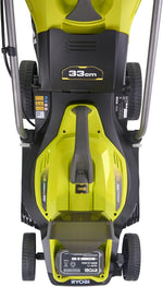 Cortacésped a batería RYOBI 18 V ONE+ RLM18X33B40, 33 cm de ancho de corte