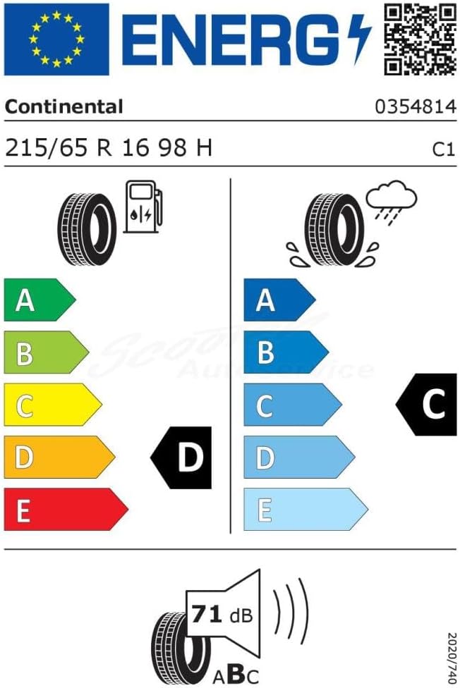 Continental CrossContact ATR FR M+S - 215/65R16 98H - Neumático de verano