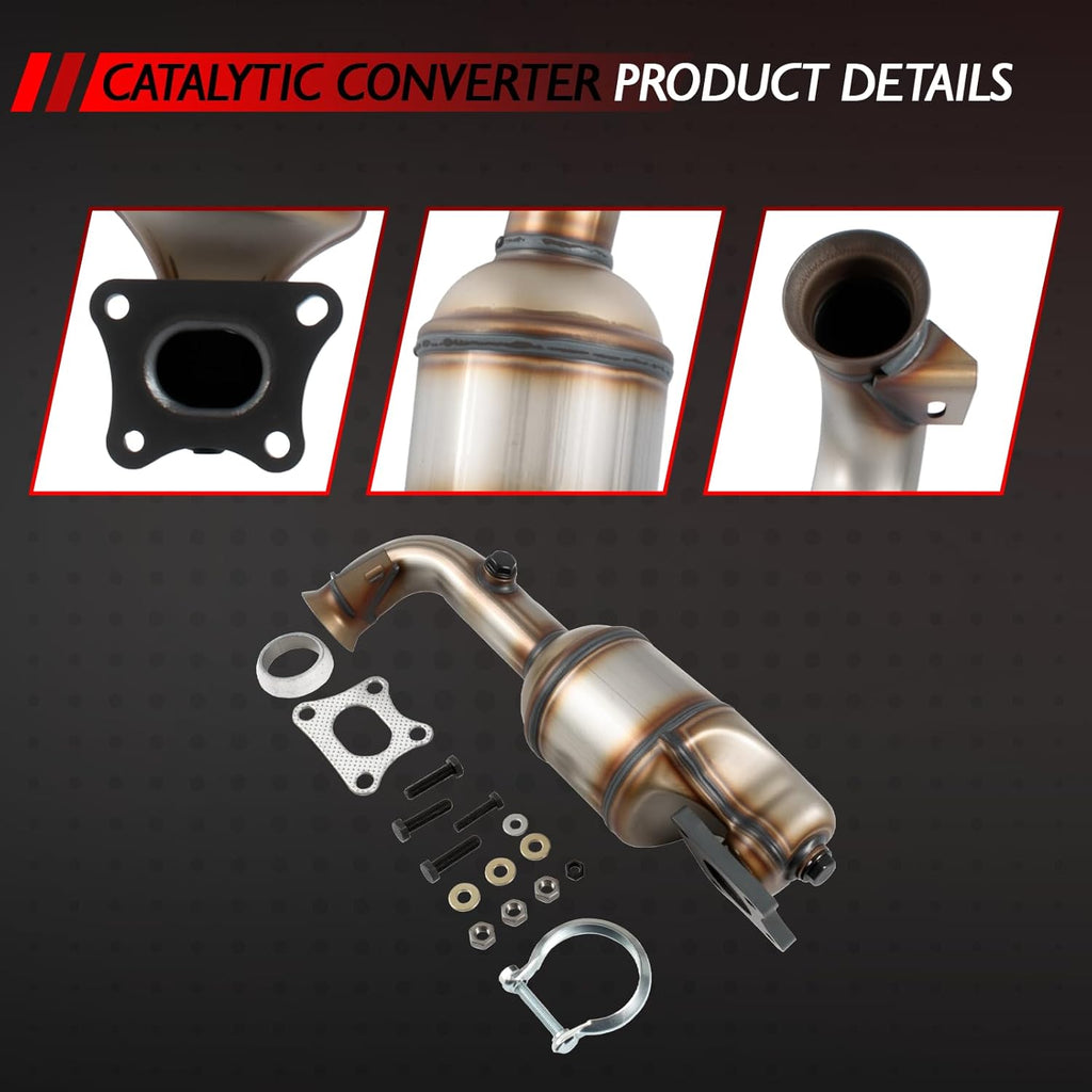 Kit de instalación de reemplazo de filtro de partículas de convertidor catalítico Merautop SJ para C1 C3 C4 DS3 108 208 301 1.2 VTi Número de pieza 9672883980 9678127280 BM91784H