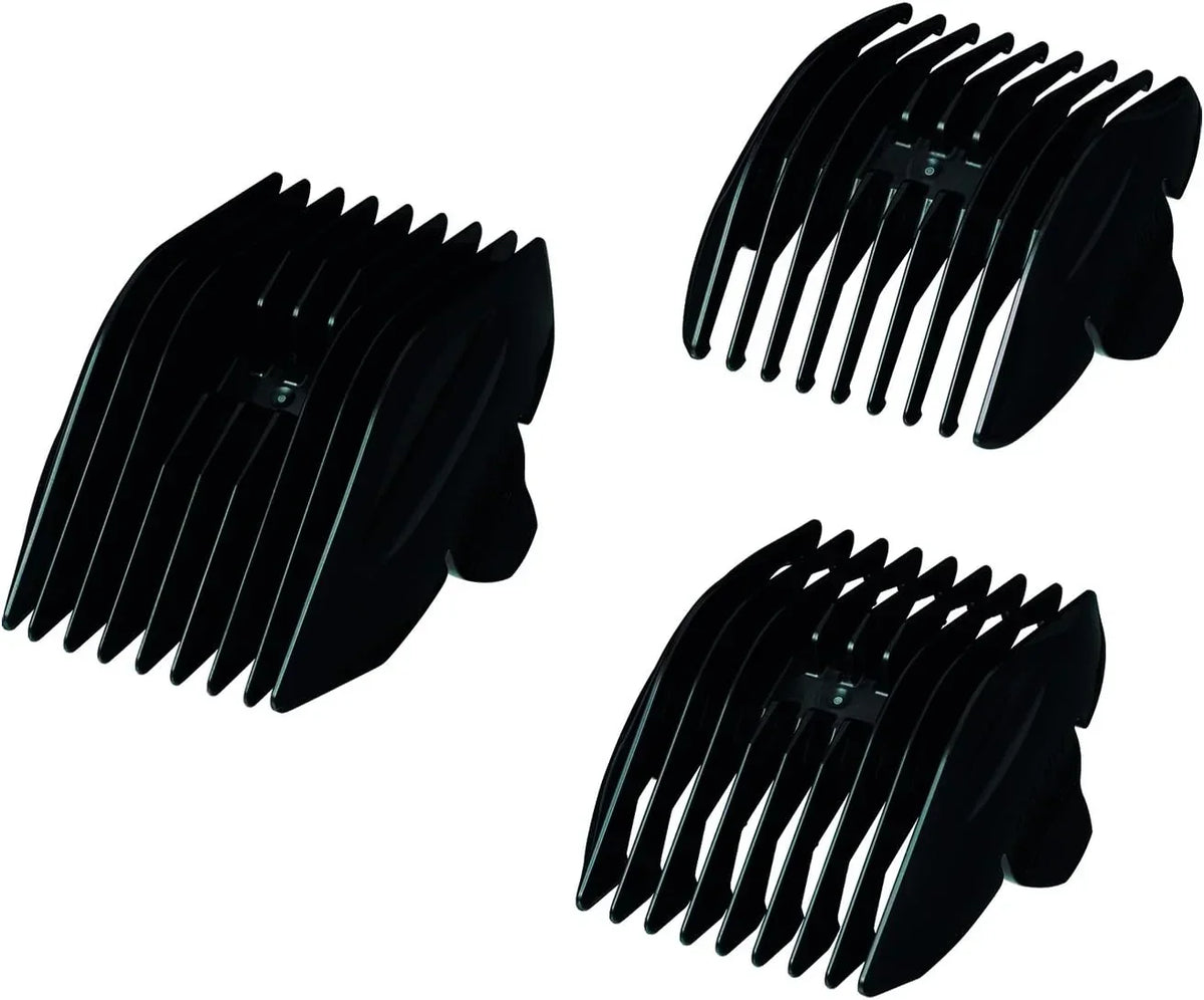Cortapelos ER-DGP82 serie profesional con cuchilla de titanio y carbono, funcionamiento con batería y red, 5 longitudes de corte y 3 peines accesorios
