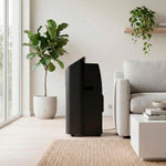 Aire acondicionado portátil EVVO Clima P14 Silent WLAN, 14.000 BTU, con bomba de calor, tipo pingüino, refrigeración y calefacción, WLAN, silencioso, deshumidificador, frío y calor, con kit de ventana