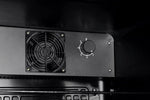 METRO Professional Refrigerador de bebidas GSC4280B, metal/vidrio, 280 L, refrigeración ventilada, 210 W, con cerradura, negro