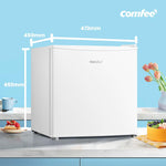 COMFEE RCU40WH3EU(E) 31L Mini Gefrierschrank (-24℃) mit Inverter-Kompressor, D-Energieeffizienz, 4-Sterne-Gefrierleistung, Leise 39 dB, Kompakter Tisch Gefrierschrank für Büro, Küche, Studentenhaus