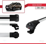Barras de techo compatibles con Dacia Duster 2014-2018 ACE-1 Barras de techo 3 barras Gris