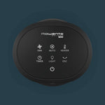 Purificador de aire, termoventilador y ventilador 3 en 1 Rowenta QU5062 Eclipse, filtra el 99,9 % de las partículas, para habitaciones de hasta 30 m², calentamiento rápido hasta 35 °C, modo automático de día y noche, negro/gris