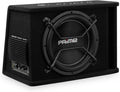 Caliber BC112SA-PRO – Subwoofer activo para coche de 12 pulgadas con amplificador integrado – Subwoofer para coche de 200W RMS – 1000W pico – Negro