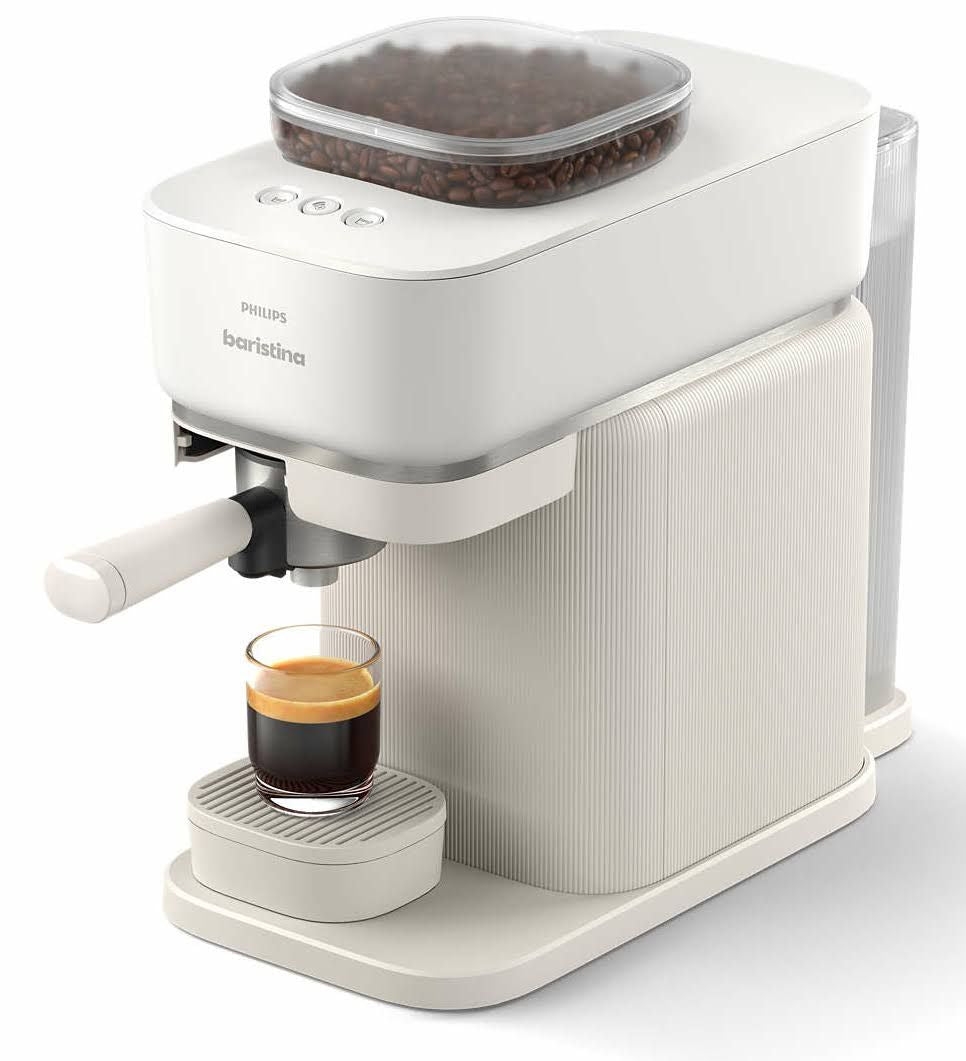 Philips Cafetera espresso automática BAR303/00 Baristina + espumador de leche