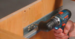 Taladro atornillador a batería Bosch Professional 12V System GSR 12V-15 FC - Sistema FlexiClick (incluye 2 baterías GBA 12V 2.0Ah, cargador, 4 adaptadores, juego de 40 accesorios) - Alimentado por batería