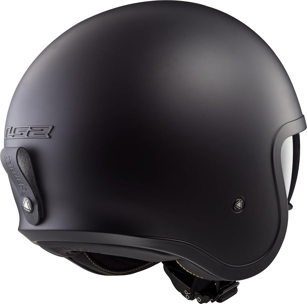Casco abierto LS2 OF599 Spitfire II negro mate (L)