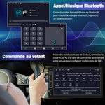 AWESAFE Autoradio Universal 1 DIN/2 DIN Android 13 – Pantalla Táctil de 7 Pulgadas, GPS, CarPlay, Android Auto, WiFi, Bluetooth, FM RDS, USB, Control al Volante [1 GB + 32 GB]