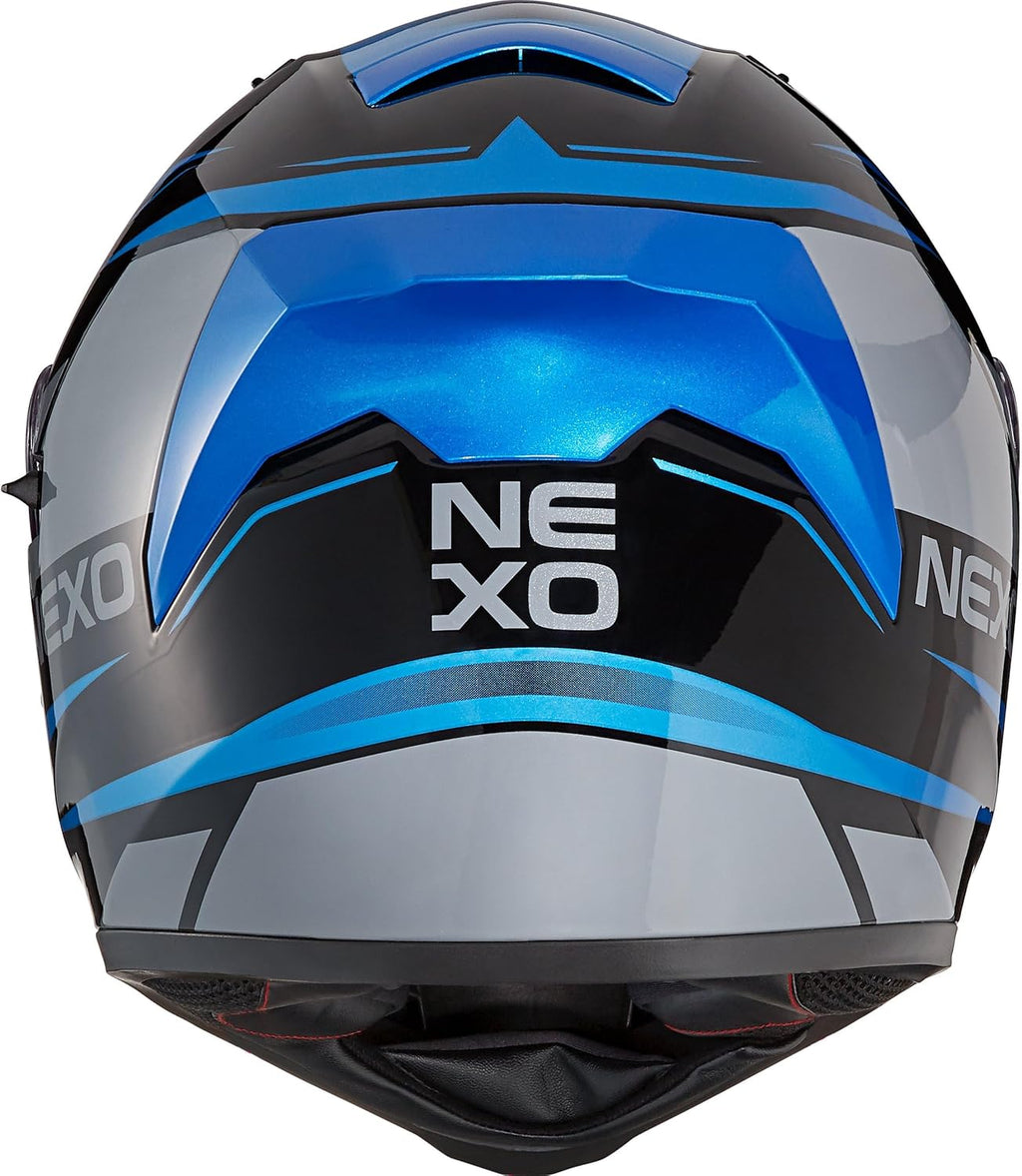 Nexo Casco integral Casco de moto Casco integral Sport II, Unisex, Deportivo, para todo el año, Termoplástico