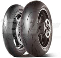 DUNLOP 120/70 ZR17 58W GP RACER D212 M TL - 120/70/R17 58W - A/A/70dB - Neumático de moto